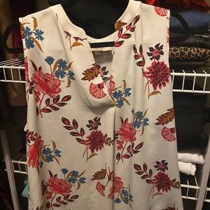 Loft sleeveless blouse